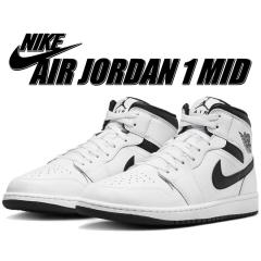 �i�C�L �G�A�W���[�_�� 1 �~�b�h NIKE AIR JORDAN 1 MID white/black-white-black dq8426-132 �z���C�g �u���b�N �X�j�[�J�[ AJ1
