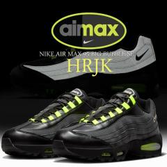 �i�C�L �G�A�}�b�N�X 95 OG �r�b�O�o�u�� HRJK �u���b�N �z���C�g �{���g �S�[���h NIKE AIR MAX 95 BIG BUBBLE SE HRJK blk/wht-volt-fl
