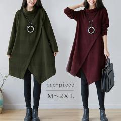 ジャパネスク レディース 流水菊金魚 刺繍 和柄チュニックドレス