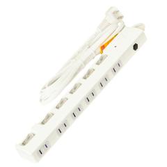 ���Ԍ���10%OFF�Z�[�� ���z ���K�[�h �T�[�W����LED�X�C�b�`�����v�t���^�b�v �����R�[�h 1.5m 6�� �u���C�J�[�t�� SK-6SLED1.5W �d��