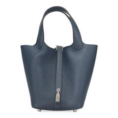 �G�����X �s�R�^�� ���b�N PM 18cm HERMES �g�������N���}���X �u���[�h�v�����X �V���o�[���� 056289 B���� �n���h�o�b�O �g�[�g�o�b�O 