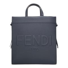 �t�F���f�B �o�b�O �����Y FENDI GO TO �V���b�p�[ 7VA583 AMAC F082Q �_�[�N�u���[�@�n���h�o�b�O �g�[�g�o�b�O
