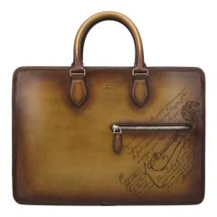�x�����b�e�B �o�b�O �����Y BERLUTI �A���W���[�� �X�N���b�g���U�[ �u���[�t�P�[�X �W�����O���O���[�� 291899