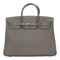 �G�����X �o�[�L�� 40cm HERMES �g�S �O�����C���[ �V���o�[���� W���� 100140 �n���h�o�b�O �����Y �V�i