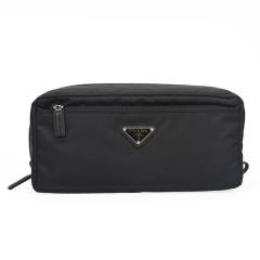�v���_ �o�b�O �����Y PRADA ���i�C���� �g���x���|�[�` 2NA029 2DMH F0002 �u���b�N �N���b�`�o�b�O