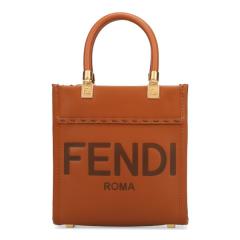 �t�F���f�B �o�b�O ���f�B�[�X FENDI �~�j �T���V���C���V���b�p�[ 8BS092 ARNN F0PWZ �u���E�� �n���h�o�b�O �g�[�g�o�b�O