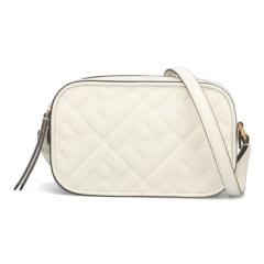 �t�F���f�B �o�b�O ���f�B�[�X FENDI �J�����P�[�X 8BS077 ANWT F0QVL �z���C�g �V�����_�[�o�b�O �|�V�F�b�g �΂ߊ|��