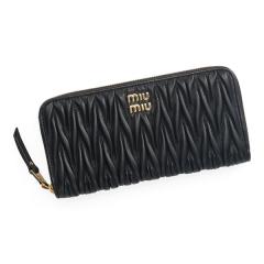 �~���E�~���E ���z ���f�B�[�X MIUMIU ���[�W �}�g���b�Z �i�b�p���U�[ �E�H���b�g 5ML506 AFPP F0002 NERO �u���b�N �����z ���E���h�t
