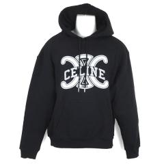 �Z���[�k �p�[�J �����Y CELINE ���[�Y�t�[�f�B�[ RY0JH670Q 38AW �u���b�N/�z���C�g �T�C�YM