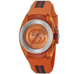 �O�b�` �r���v SYNC �V���N �I�����W �����Y GUCCI YA137311 �r���v �N�H�[�c