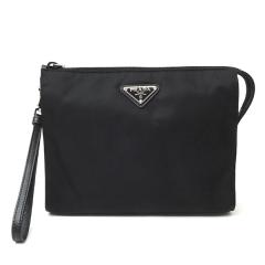 �v���_ �o�b�O �����Y PRADA ���i�C���� �l�Z�Z�[�� 2NE789 2DMH NERO �u���b�N �|�[�` �N���b�`�o�b�O �Z�J���h�o�b�O