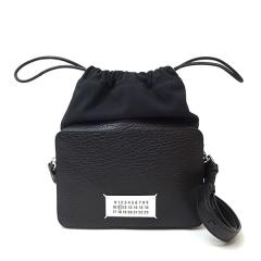 ���]���}���W�F�� �o�b�O Maison Margiela 5AC �J�����o�b�O �~�f�B�A�� SB1WG0018 P4348 T8013 �u���b�N �V�����_�[�o�b�O