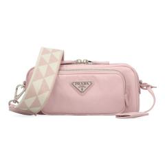 �v���_ �o�b�O ���f�B�[�X PRADA �i�b�p �A���e�B�[�N 1BH198 UVL ALABASTRO �s���N �V�����_�[�o�b�O