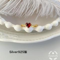 S925 ���f�B�[�X�l�C�w��  ���r�[�F �n�[�g �X�g�[�� �����O �w�� ��l���� ��l���q ���A���Ή� �d�˕t�� ring free size 