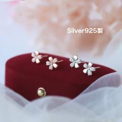 S925�@�s�A�X �C�������O �� ������ �t Sv925 ���Ԃ� �����A�����M�[�Ή� �����ςȂ��s���O�S�[���h �V���o�[  ������ �T�� �~�j�s�A�X