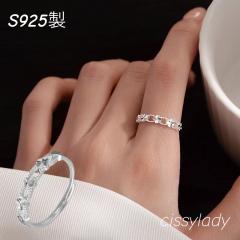 �y�V�� P10�{�z S925�� �����O �w�� ������ ���� �l�t�̃N���[�o�[ �t���[�T�C�Y �����A�����M�[�Ή� �����ςȂ� ������� silver925