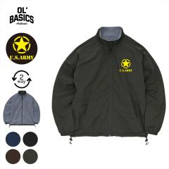 �I�[���E�x�[�V�b�N�X �g���b�N�W���P�b�g ���o�[�V�u�� 2WAY U.S.ARMY ���S�v�����g �i�C���� �t���[�X �g���[�j���O�W���P�b�g �i�C��