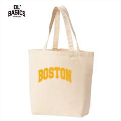 Ol Basics�i�I�[���E�x�[�V�b�N�X�j �g�[�g�o�b�O �L�����o�X BOSTON �{�X�g�� ���S �v�����g �� BAG �A���J�W �����Y ���f�B�[�X ���j