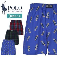 3���Z�b�g �|�� �����t���[���� POLO RALPH LAUREN �g�����N�X �����Y �A���_�[�E�F�A �O�J��  �|���x�A ������� ����₩ ��100�� �R�b