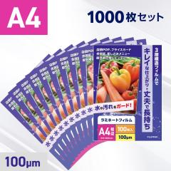 ���~�l�[�g�t�B���� A4�T�C�Y 100�~�N���� (1000������) ����^�C�v 216�~303mm ���~�l�[�^�[�t�B���� POP ���j���[ �v���C�X�J�[�h �Ŕ�