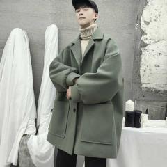 mm　　　FEELINGS 韓国　ウールコートジャケット 楽天市場】チェスターコート ロングコート メンズ ウールコート