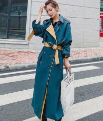 高級感満載! 極上 レディー スファッション 中長 トレンチコート トレンド コート k109-2 | [MTKCNTL] トレンチコート レディース ロングコート 春 秋