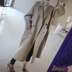 チェスターコート レディース 40代 チェスターコートミディアム丈ラシャコート ゆったり 厚手秋冬 春 韓国風 アウター 通勤 着痩せ チェスターコート レディース 秋冬 40代 チェスターコート 黒