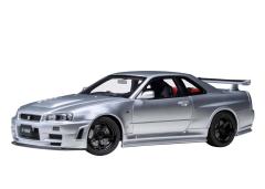 MIRAGE ニスモ R34 S-tune アスリートシルバー ミニカー オートアート 1/18 ニスモ R34 GT-R Z-tune（Z-tune シルバー）【77461