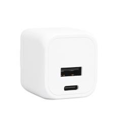 FSC JOY-ACA1C1WH PD20W�Ή� AC�[�d�� Type-C�~1�|�[�g/USB-A�~1�|�[�g�yJoshin�ꔄ���f���z[JOYACA1C1WH] �ԕi���A