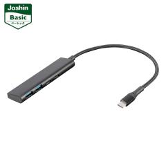 �i�J�o���V UH-C3CA01BKJ USB3.2Gen1Type-C4�|�[�g (Cx2/Ax2)�A���~�n�u�i�u���b�N�j�yJoshin�I���W�i�����f���z[UHC3CA01BKJ] �ԕi���A