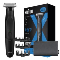 ブラウン XT3000-C ボディ&フェイス グルーマー(ブラック)BRAUN ボディ&フェイスグルーマー PRO X Seri