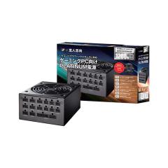 玄人志向 電源ユニット 1200W ATX 80 PLUS プラチナ KRPW-PA1200W/92+ | 玄人志向 80PLUS PLATINUM ATX電源 KRPW-PA