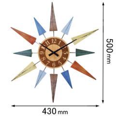 インターフォルム 掛け時計 L'est レスト ウォールクロック CL-8408 L'est レスト ウォールクロック | 掛け時計 | INTERFORM INC.ONLINE SHOP