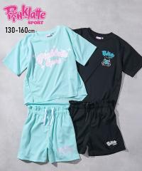 �X�|�[�c�E�F�A �㉺�Z�b�g �L�b�Y Pinklatte sport �Z�b�g�A�b�v �X�[�c ���� �g�b�v�X �{ �V���[�g �p���c ���̎q �� �j�b�Z�� nissen