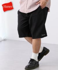 パンツ メンズ 綿100％ チノ素材 ハーフ Hanes ヘインズ 夏 大きいサイズ | 3L/4L/5L | ニッセン nissen