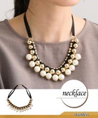 ���f�B�[�X �p�[�����r�[�Y���{�� �l�b�N���X �A�W���X�^�[���X�e�����X �t �� �H �~ ���킢�� ������� �A�N�Z�T���[ �j�b�Z�� nissen