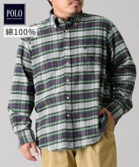 �V���c �J�W���A�� �����Y ��100�� �N�у{�^���_�E���`�F�b�N POLO BCS �H �~ �傫���T�C�Y | 3L/4L/5L | �j�b�Z�� nissen