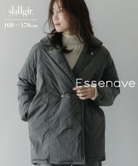 �R�[�g �A�E�^�[ �g�[���T�C�Y ���f�B�[�X ���g�� �u���C�g�^�t�^�t�@�C�o�[�_�E��P Essenave �~ �傫���T�C�Y | LL/3L | �j�b�Z�� nisse