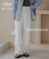 ���C�h�p���c �g�[���T�C�Y ���f�B�[�X ���g�� �u���b�N ���[�X ���C�h �X�g���[�g �p���c Essenave �t �� �傫���T�C�Y ������� | M/L 