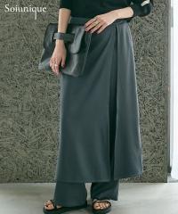 �Ƃ�ݑf�ރX�J�[�g�����J�t�F�p���c �mSoiunique�n �j�b�Z�� nissen