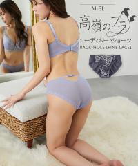 �V���[�c ���f�B�[�X �傫���� �����4/5�J�b�v �u���W���[ �R�[�f�B�l�[�g �o�b�N �z�[�� �f�U�C�� Fine Lace �t �� �H �~ �j�b�Z�� nis