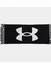 A_[A[}[ X|[cANZT[ X|[c^I UA SPORTS TOWEL 1364238 001 ONESIZE Black / White / White