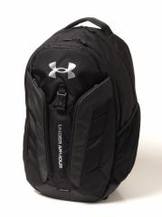 A_[A[}[ X|[cANZT[ obOpbN UA HUSTLE PRO BACKPACK 1367060 001 ONESIZE Black / Black / Metallic Silv...