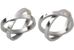 �y�A�����O 2�{�Z�b�g ���󖳗� �X�e�����X 2�A�����O �W���R�j�A3�� �����O �y�A�����O �y�A�̔� �������� ������ ���킢�� �M�t�g �v��