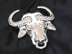 �y���[���֑Ή��z�x���g �o�b�N�� �o�b�t�@���[ �V���o�[�J���[�yBELT/BUCKLE�z buc-00323 �yBELT BUCKLE �n�[���[ �o�C�J�[ �x���g ���^