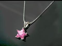 �l�b�N���X�g�b�v ���f�B�[�X �s���N �X�^�[ �l�b�N���X Silver925 �� �A�N�Z�T���[ ���킢�� �A�N�Z �y���_���g ���� �v���[���g �M�t�g