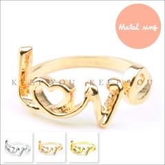 �y���[���֑Ή��z�����O LOVE ���`�[�t 3�J���[ �w�� RING�y�w�r���^ �p���N���b�N���^�� �X�^�C���b�V�� �����O�zRING-M024 ��