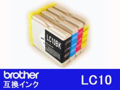 uU[ brother ݊ CN J[gbW  LC10-4PK 4FX10Zbg DCP-155C