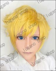 FF15 ファイナルファンタジーXV プロンプト 風 コスチューム コスプレウイッグ+ウイッグネット