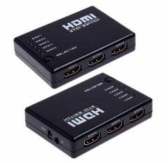 @HDMIؑ֊/ZN^[ 5HDMI to HDMI X-X 3D V1.4a 2160P 4K2K Rt